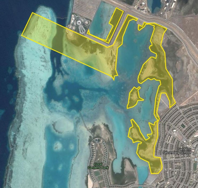 kaust nature conservation map