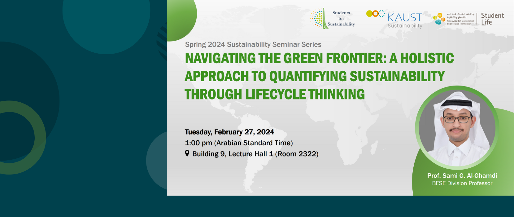 Sustainability Seminar Series | Navigating the Green Frontire: A ...